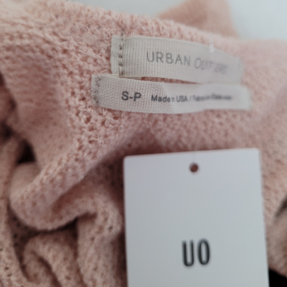 Urban Outfitters Tie-Front Ruffle Kinit Tank Top NWT - Picture 7 of 7